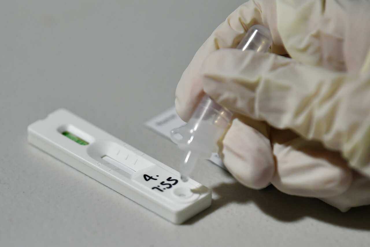 A PCR test