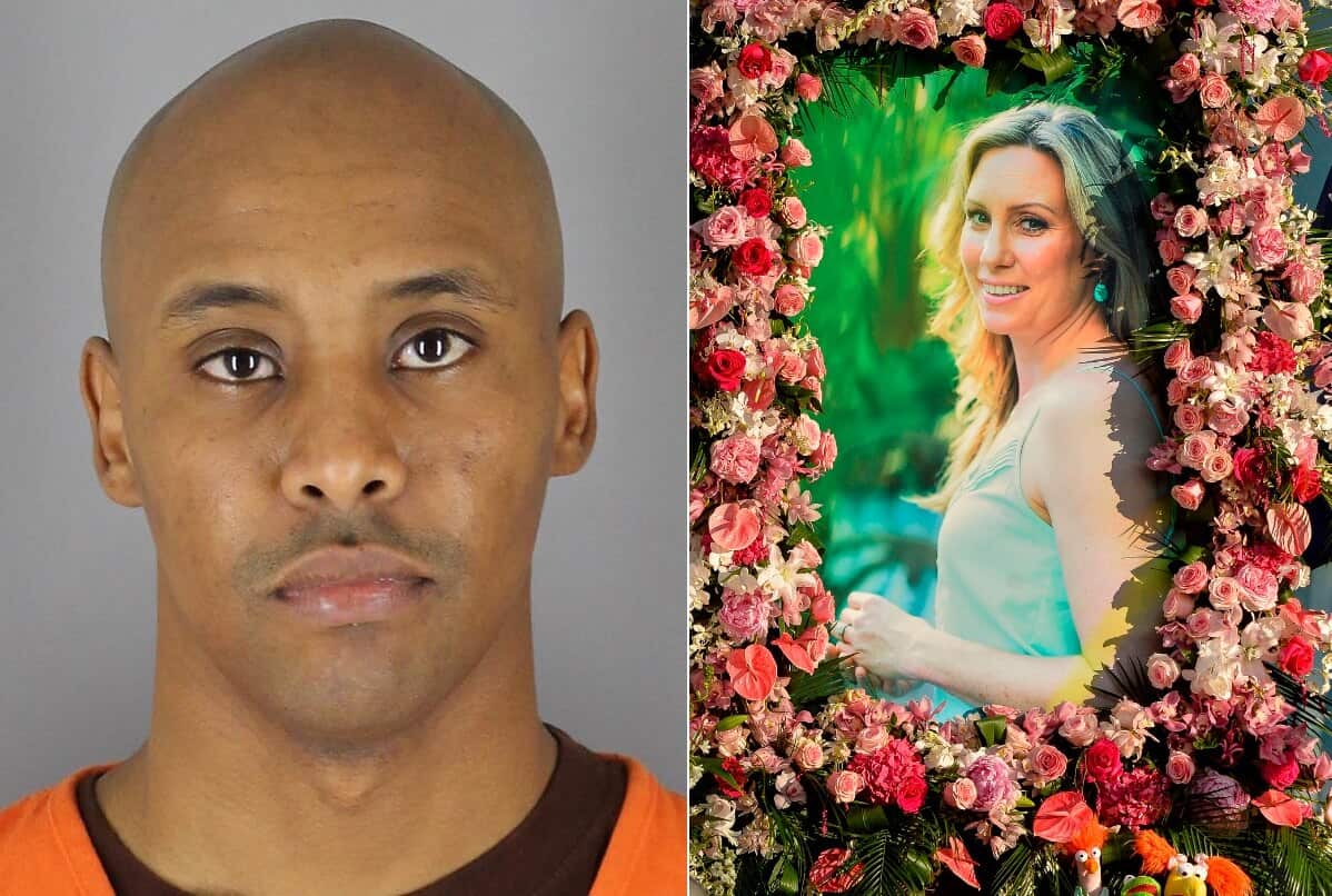 Justine Ruszczyk Damond and ex-policeman Mohamed Noor.