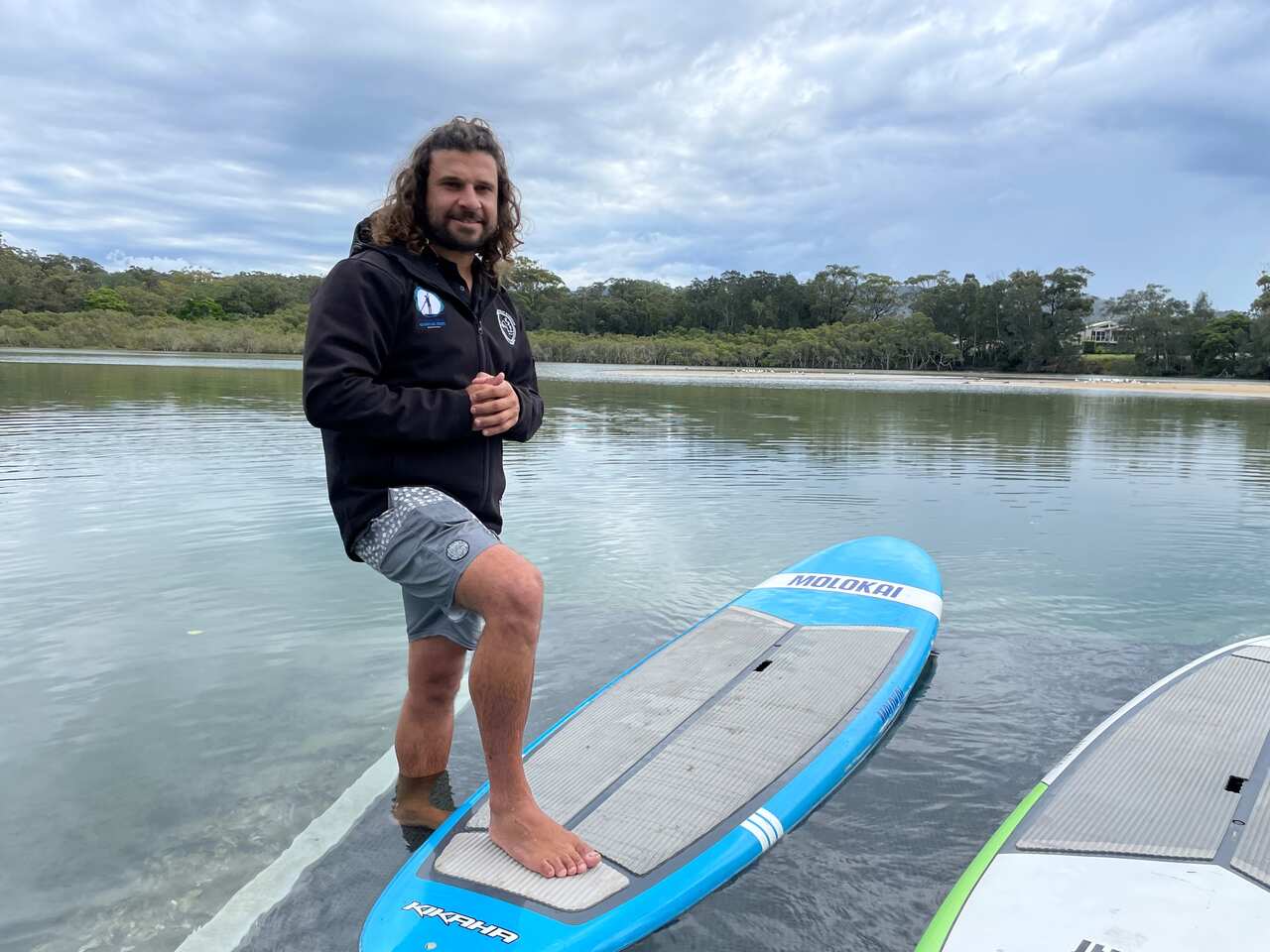  Clark Webb at Coffs Creek, which is known as Buluunggal in the Gumbaynggirr language. 