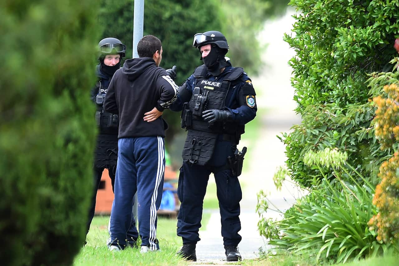 NSW Public Order and Riot Squad Police