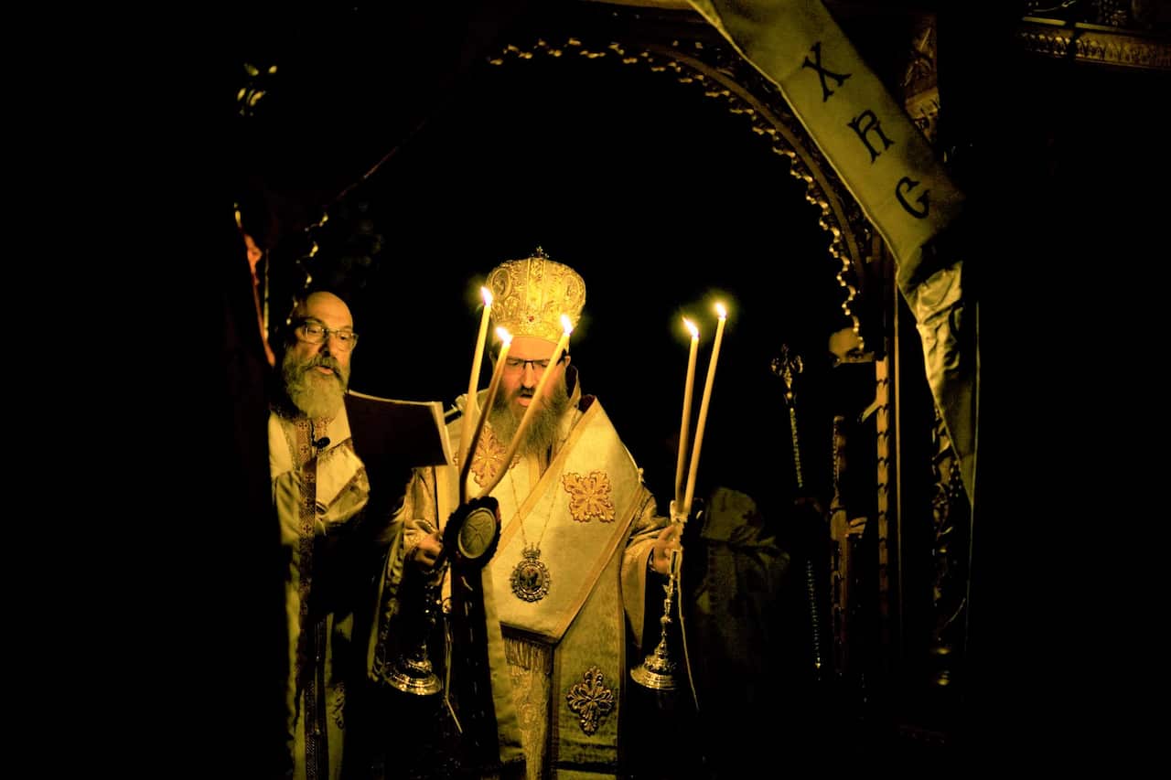 Ιστορική ήταν η Τελετή της Αναστάσεως στο Ιερό Ναό του Αγίου Νικολάου στο Bunbury. 