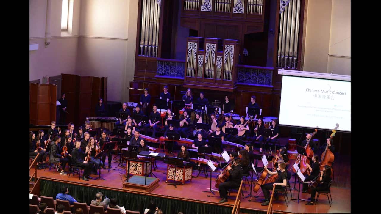 往年的新春音乐会