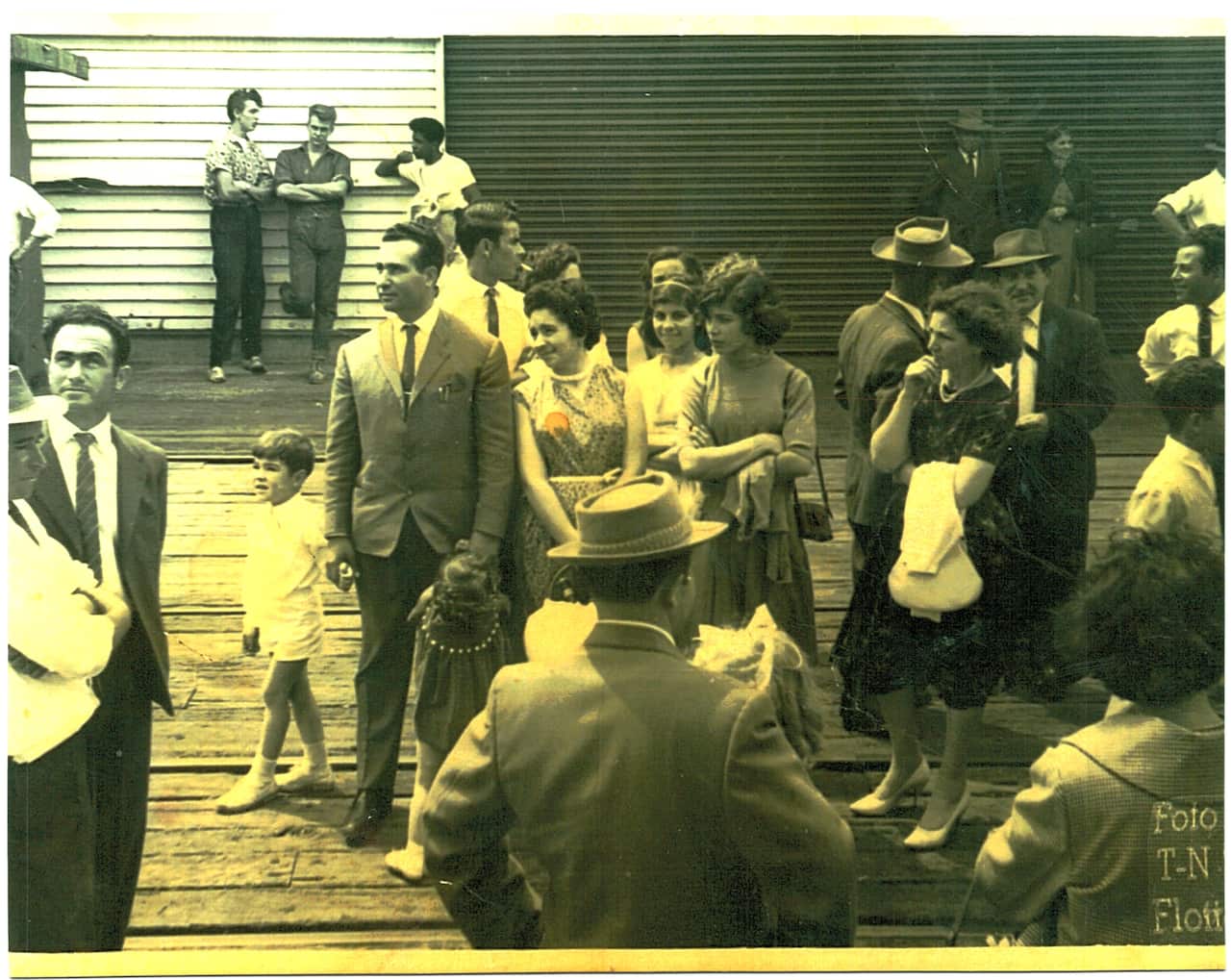Giovanni Spada and his family