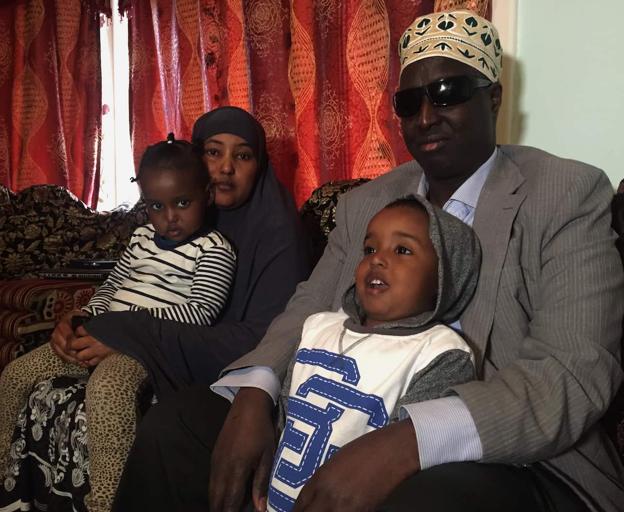 Dr Siyat Abdi and his wife Salatha Dekow Issack have been told their visa application has been rejected and they must leave the country.