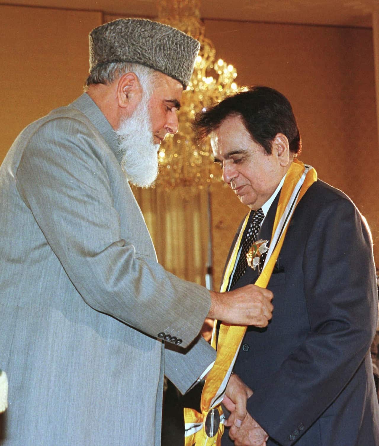 Indian actor Dilip Kumar