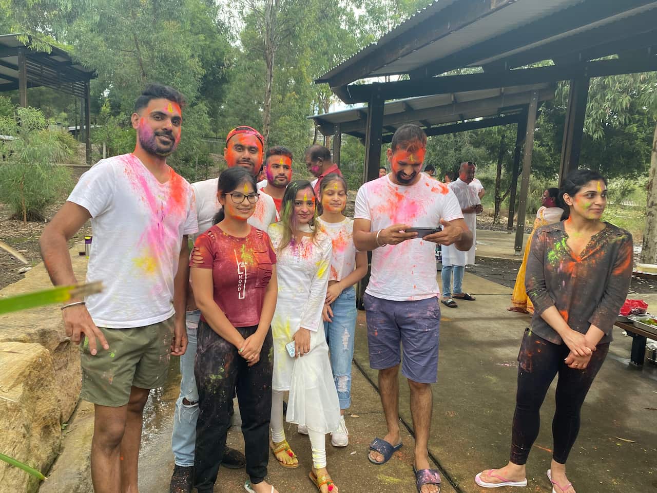 Nepali Community Holi