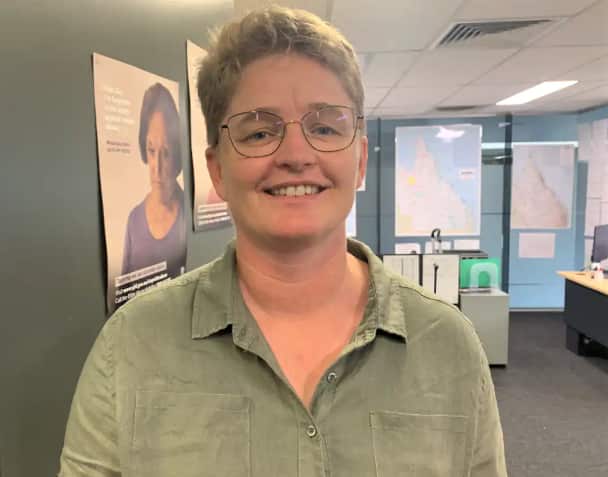 Deanne Lawrie at the Brisbane prevention unit