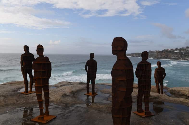 Bondi sculpture,sculpture by the sea