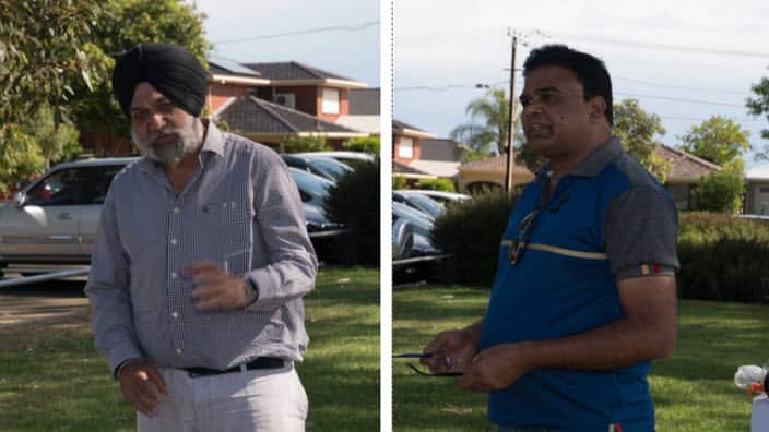 Two army personnel who served in Indian army for 20 years and were posted in Jammu and Kashmir 