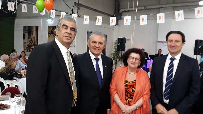 Stelios Angelodemou, Fotis Fotiou, Martha Mavrommatis, Bill Papastergiadis.