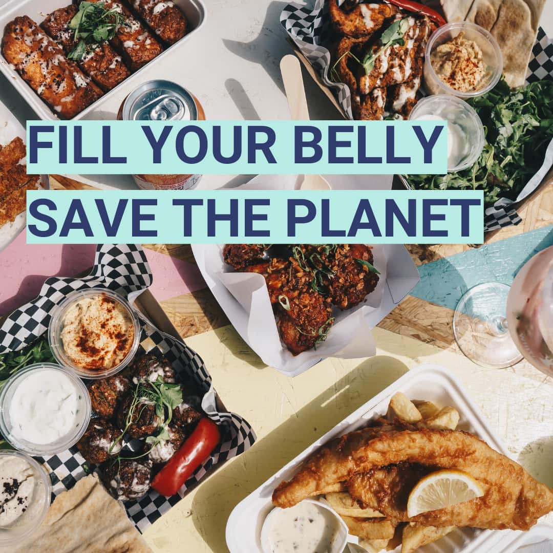 "Riempiti la pancia, salva il pianeta" è lo slogan di Forkful