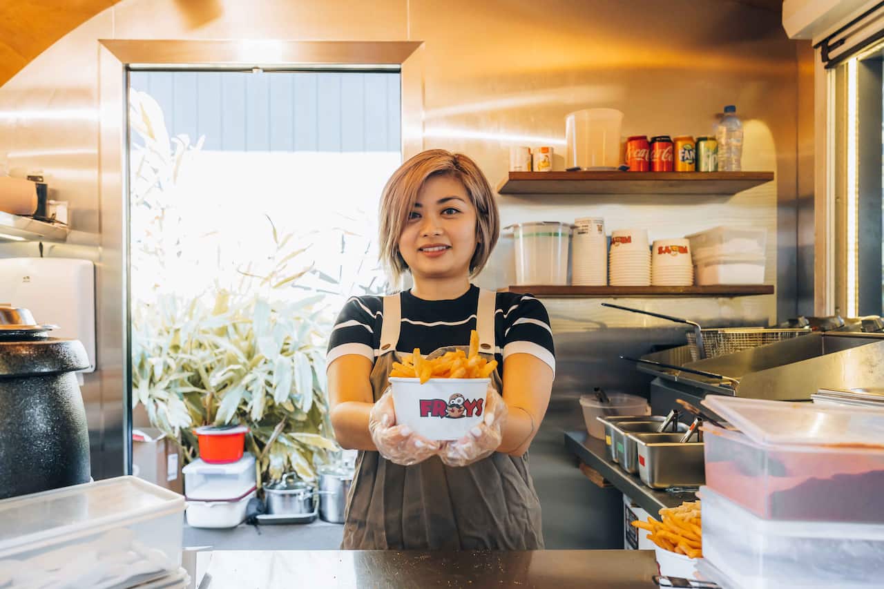 flavoured chips, froys