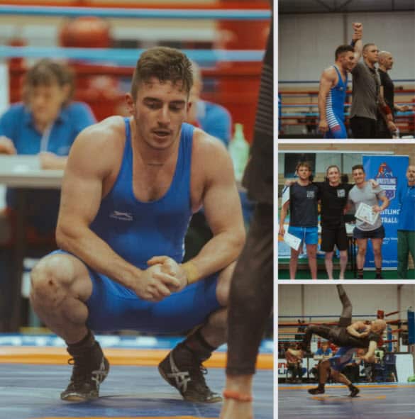 James Kondilios was also a wrestling champion