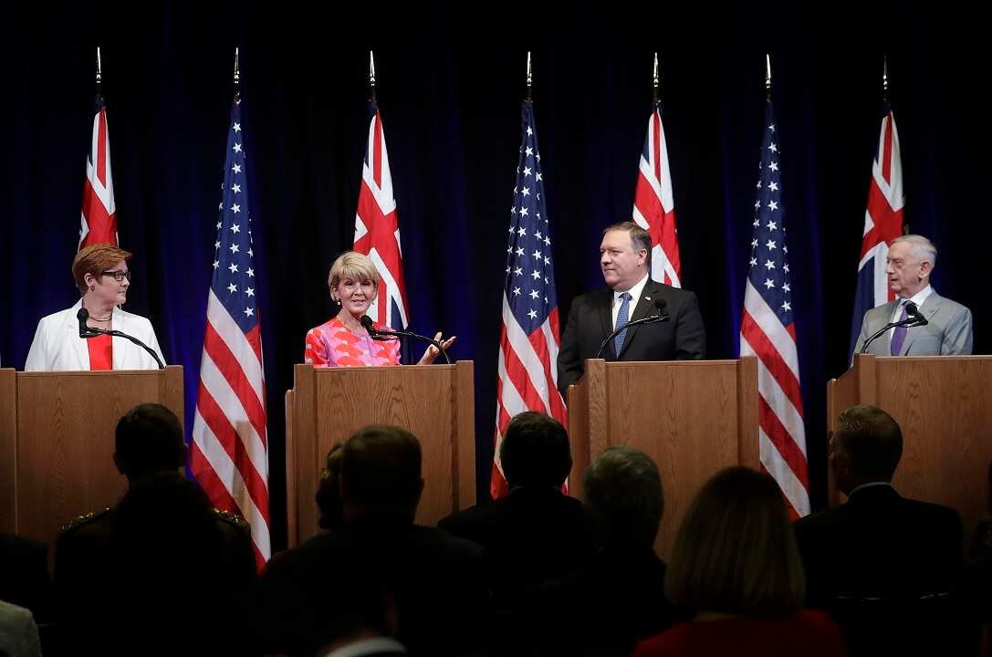 The 2018 Australia-US Ministerial (AUSMIN) Consultations news conference.