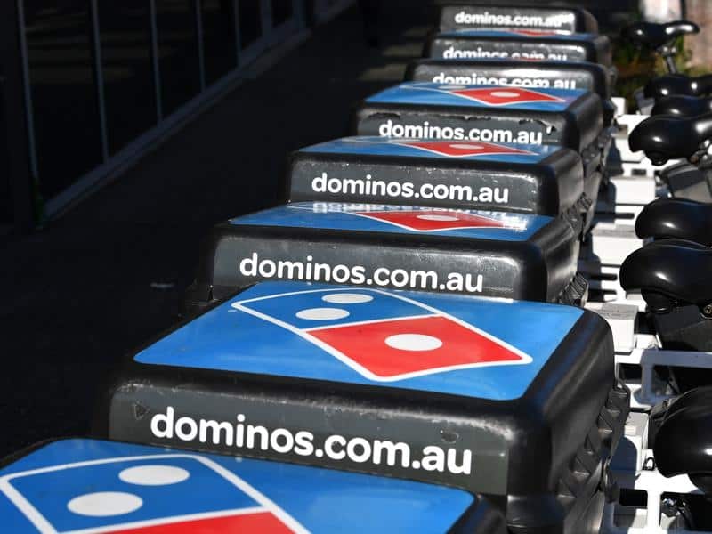 Domino's Pizza delivery bikes