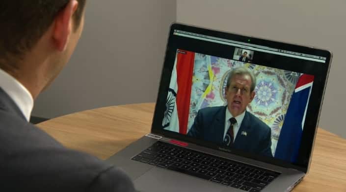 High Commissioner to India Barry O'Farrell speaks with SBS News.