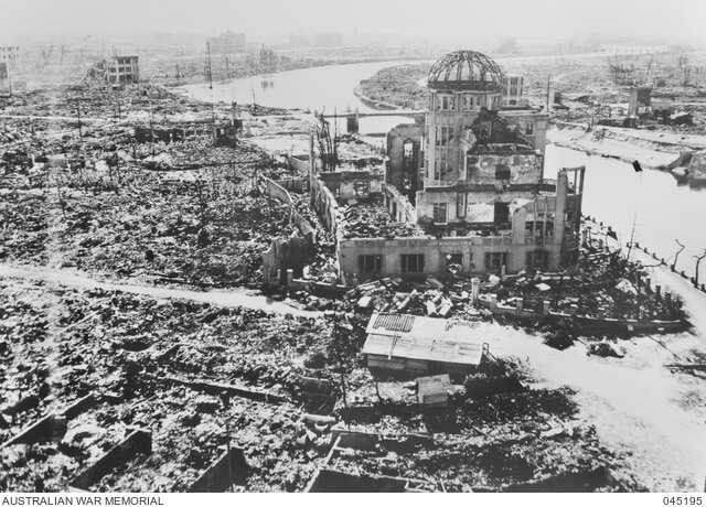Hiroshima's Atomic Dome memorial.