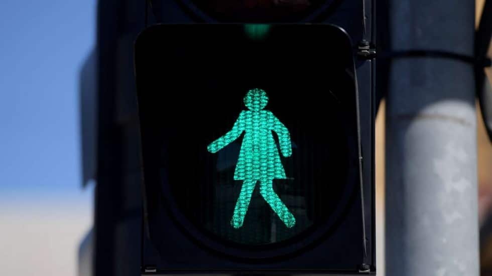  Female traffic lights to promote gender equality installed in Australia