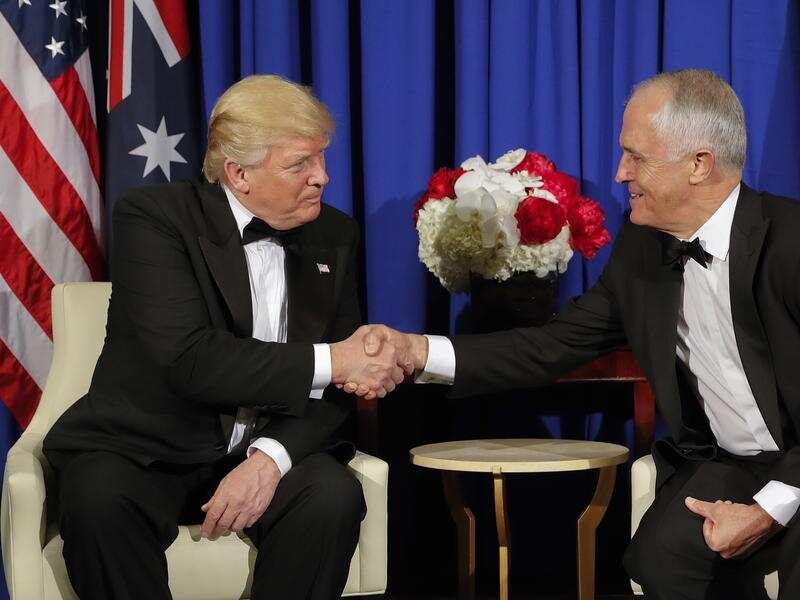 Donald Trump and Malcolm Turnbull