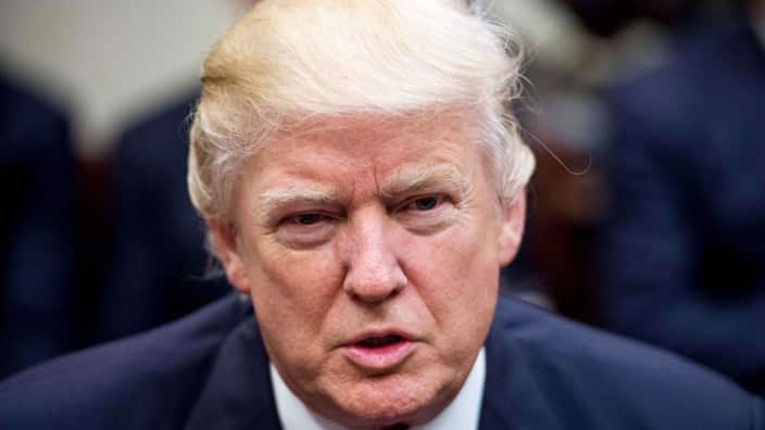 US President Donald Trump