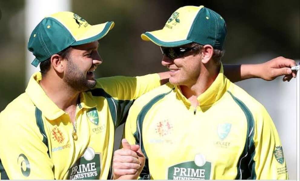 Usman Qadir with George Bailey.