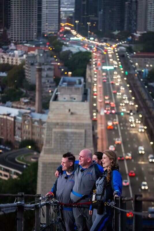 First same sex wedding on Sydney Harbour Bridge, 1 March 2018