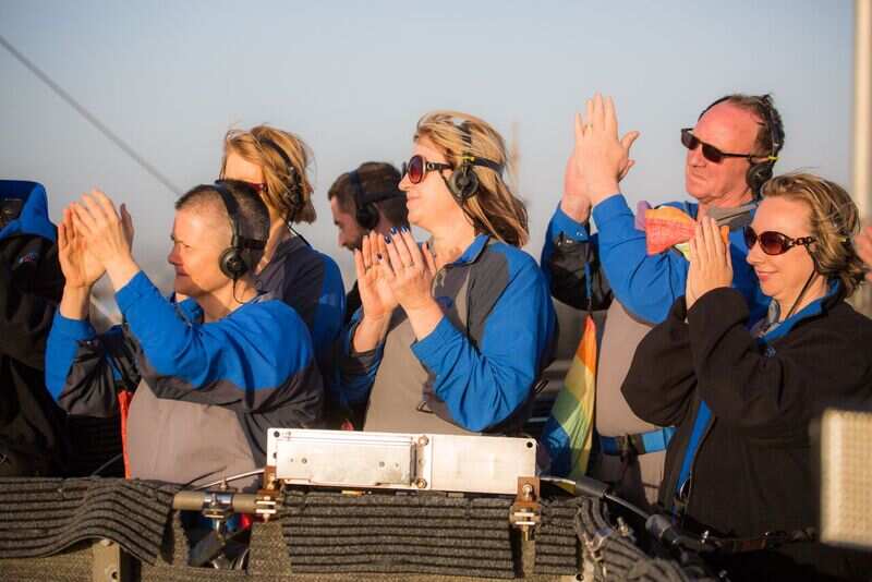 First same sex wedding on Sydney Harbour Bridge, 1 March 2018