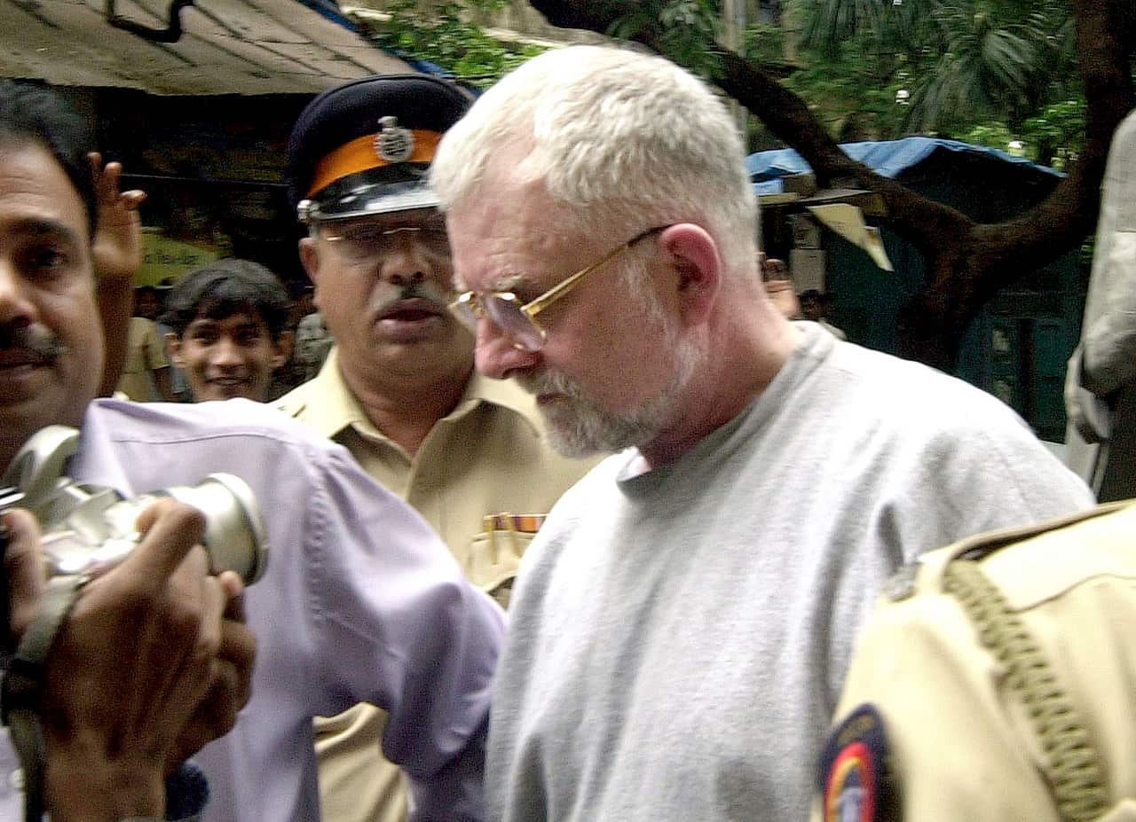 John Allan Water facing court for alleged child sexual abuse in Mumbai 2001.