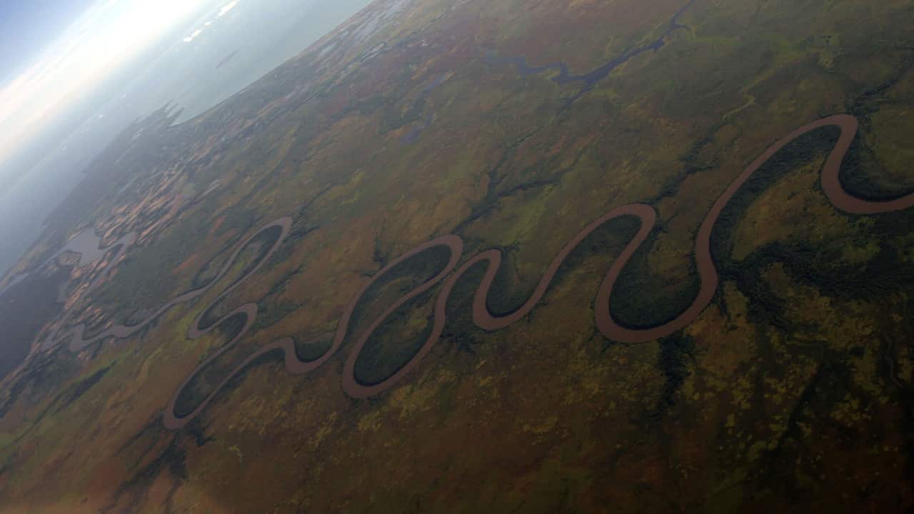 The Adelaide River stretches for 240km in the Northern Territory.