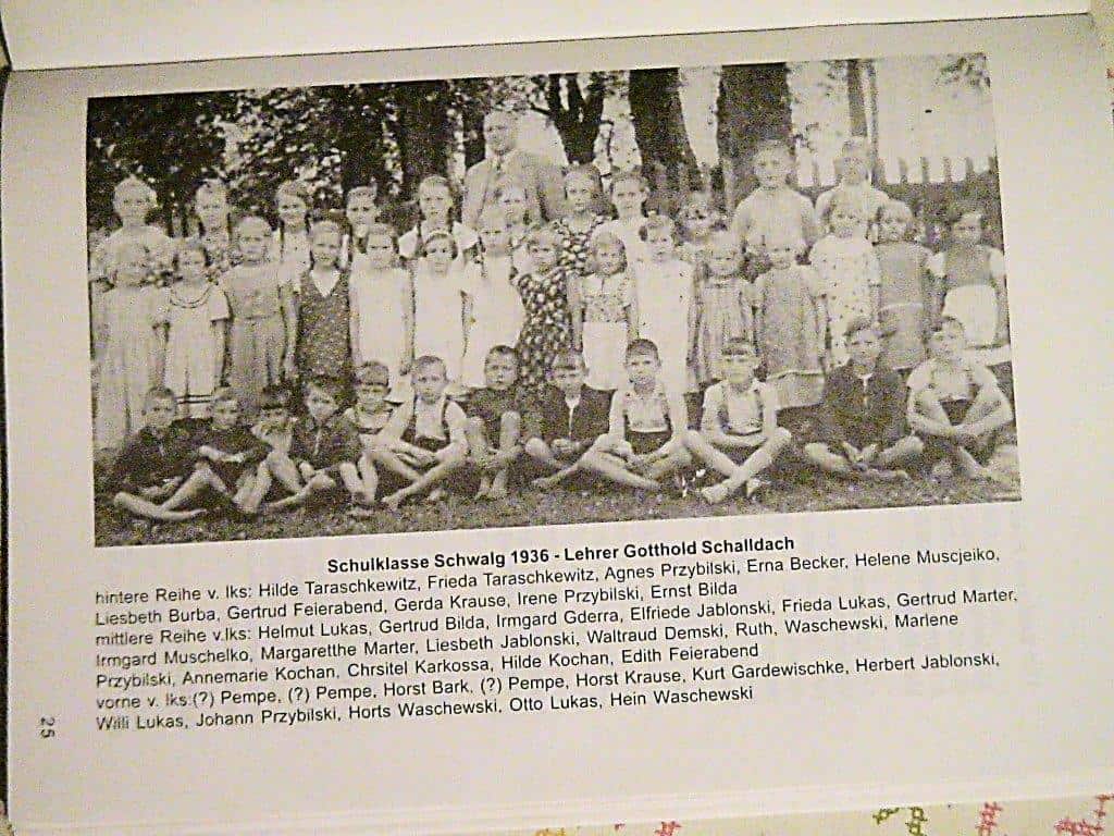 Grete Marters Schulfoto von 1936