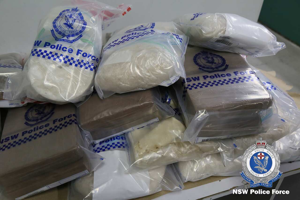 Man charged after more than $45million of illicit drugs seized - SCC Organised Crime Squad