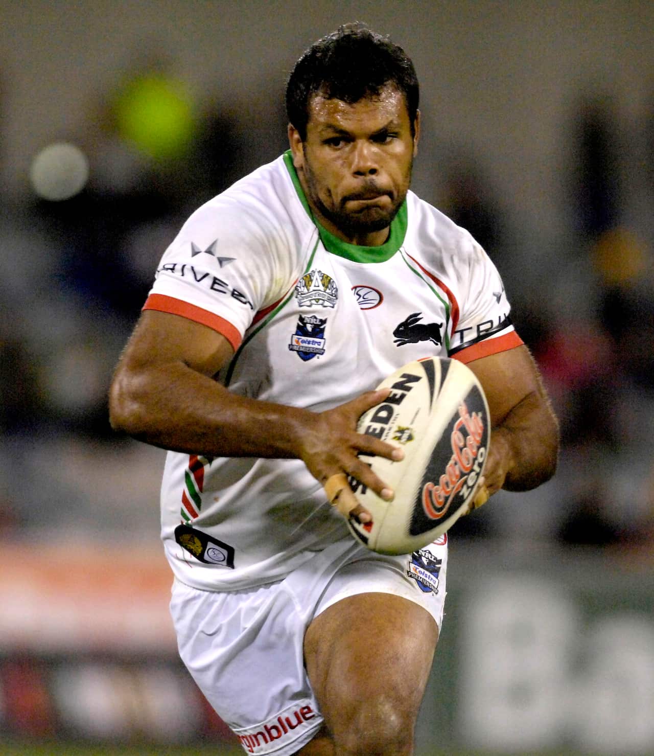 Dean Widders in action during Round 10 NRL Rugby League -  Raiders v Rabbitohs, at Canberra Stadium Mon 19th May 2008. Digital Image by Mark Graham  Action Photographics.
