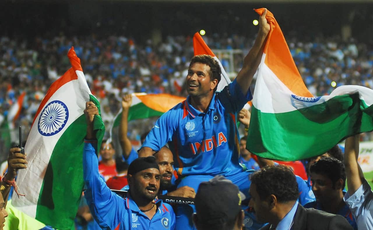 India wins Cricket World Cup 2011