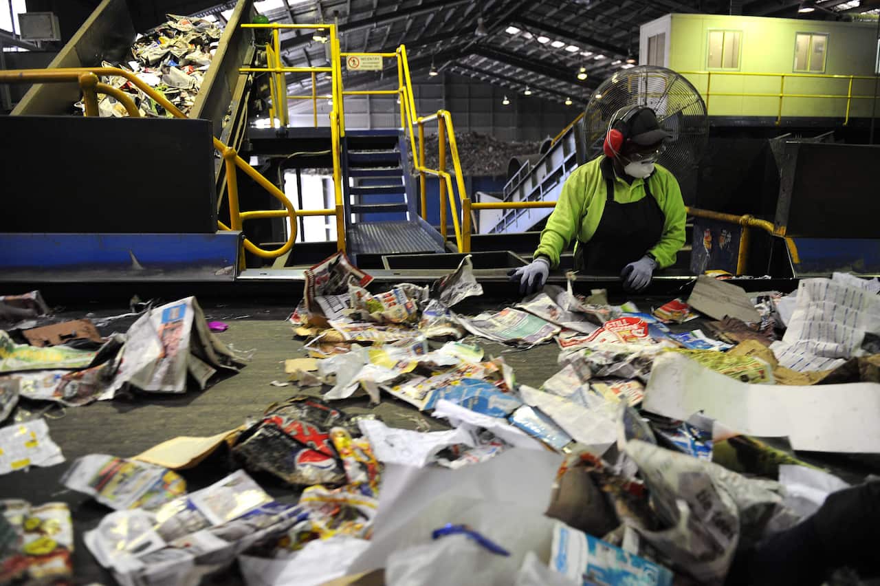 Although almost all plastic is recyclable, a vast majority isn't in Australia.