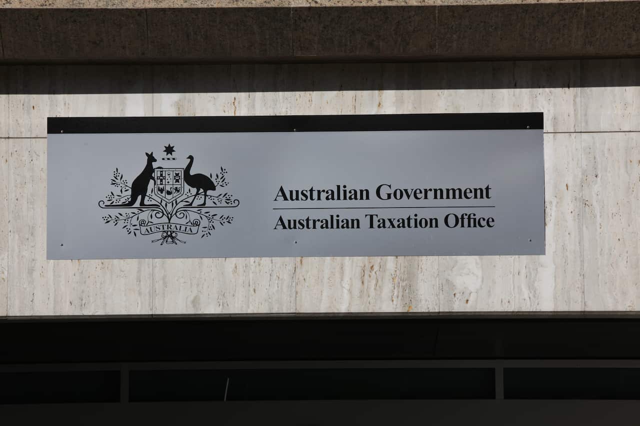 The exterior of the Australian Government Taxation Office in Sydney on Monday, May 28, 2012. (AAP Image/April Fonti) NO ARCHIVING