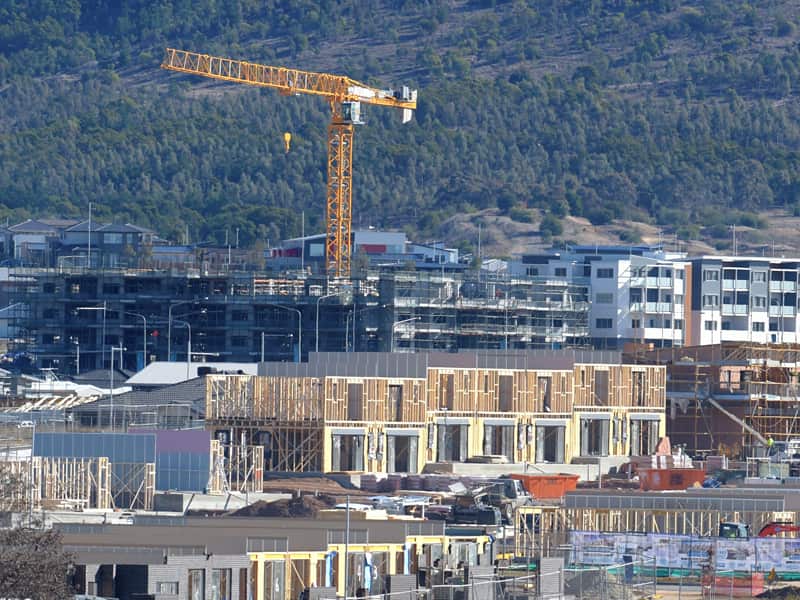 Construction of apartments and houses