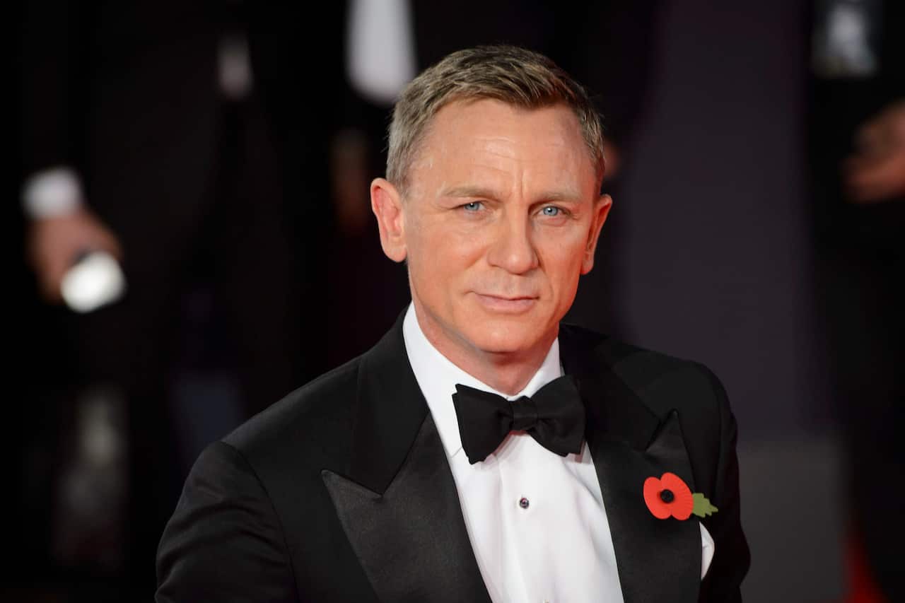 Daniel Craig, who played as James Bond.