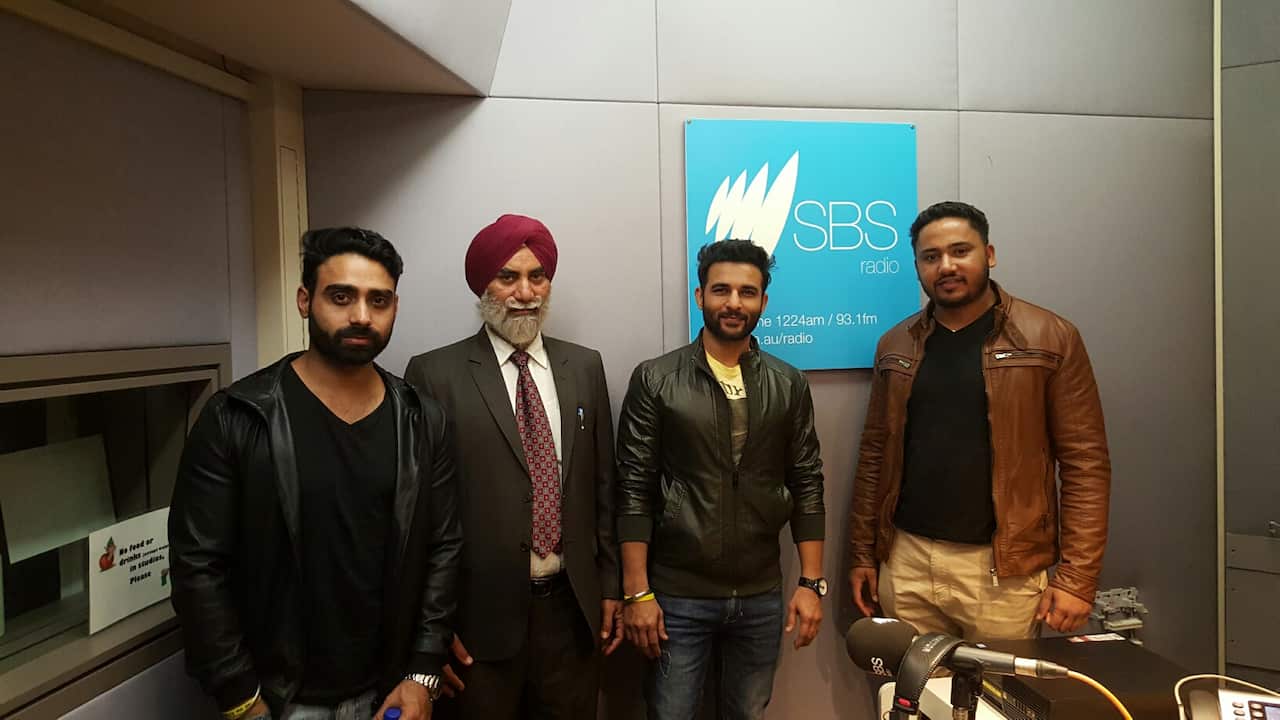 Harish Verma at SBS Studios, Melbourne