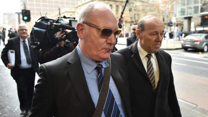 Raffaele di Paolo leaves the Melbourne Magistrates Court in Melbourne, Monday, June 27, 2016. Raffaele di Paolo allegedly provided IVF treatment to women for a decade without qualification.
