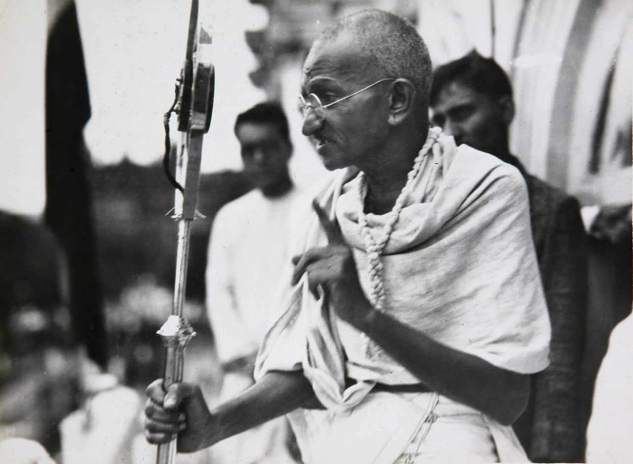 Mahatma Gandhi ca. 1931.