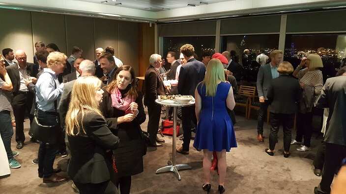 From the official launch of the European KIC program in Melbourne. 
