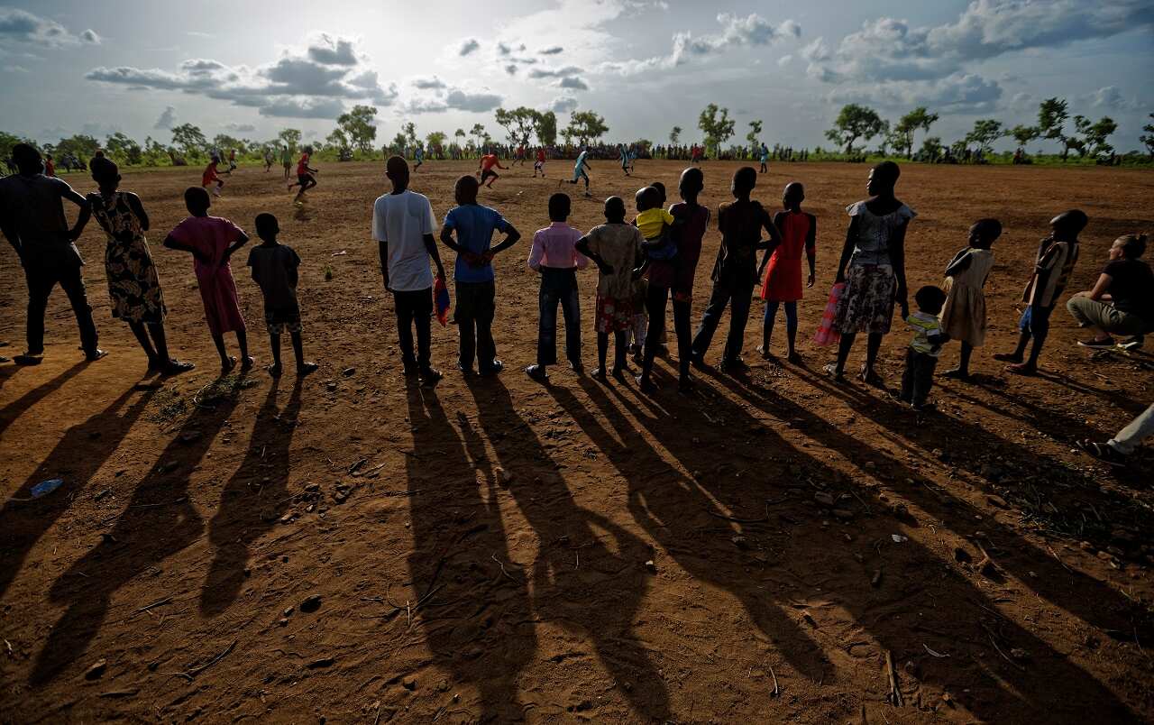 South Sudanese refugees
