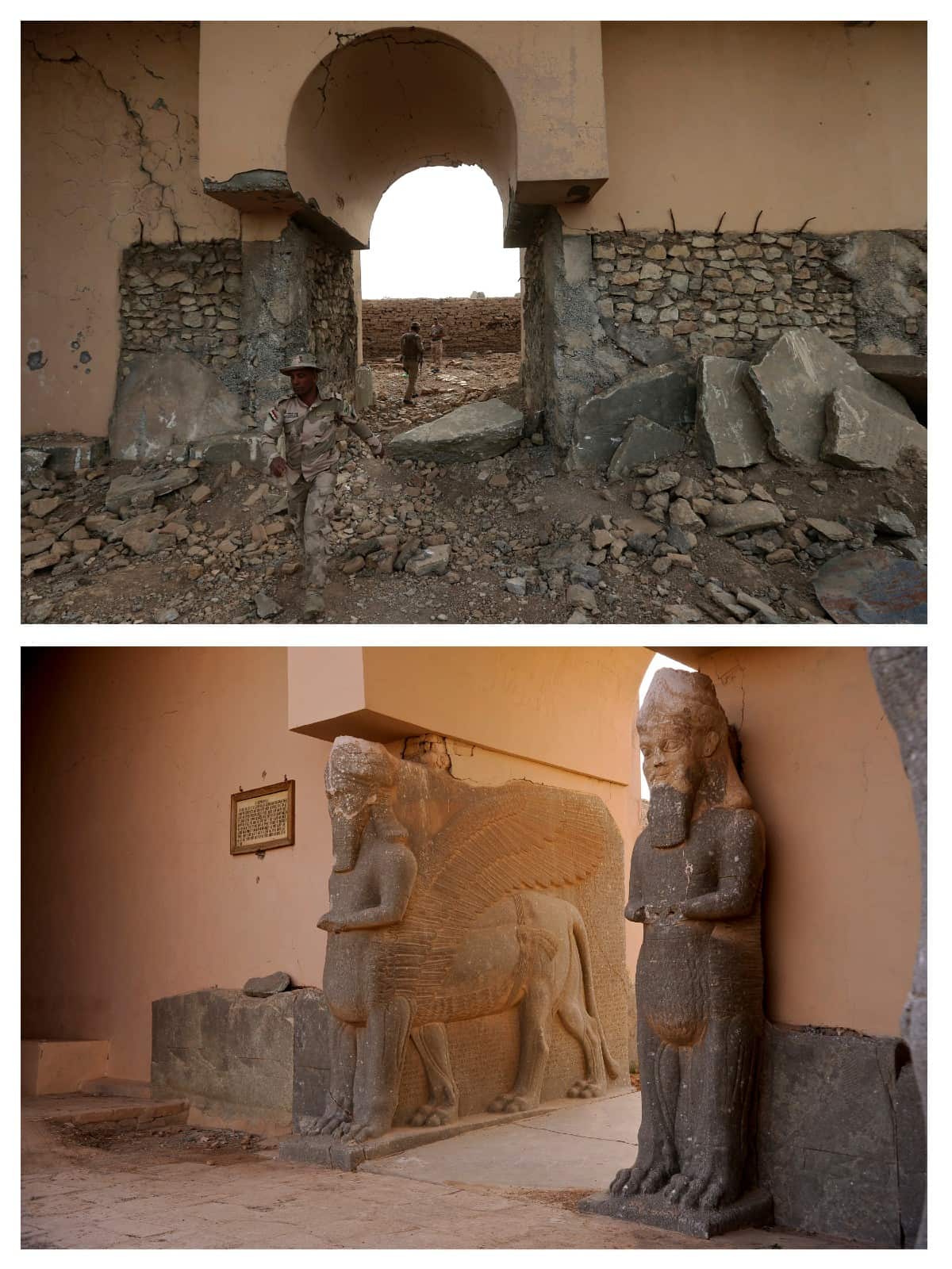 Destroyed Artefacts by ISIS