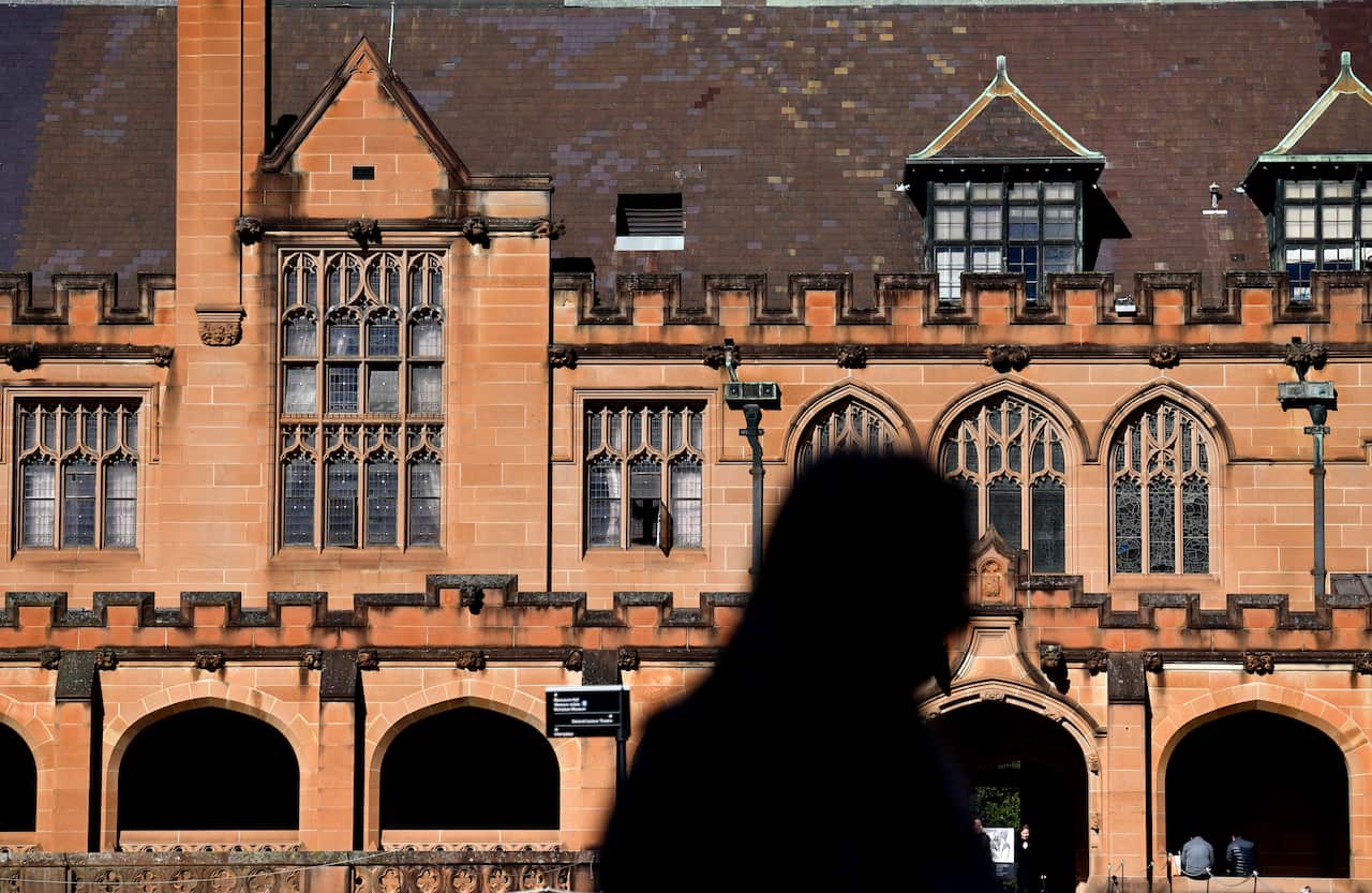 Sydney University quadrangle, Sydney, NSW.
