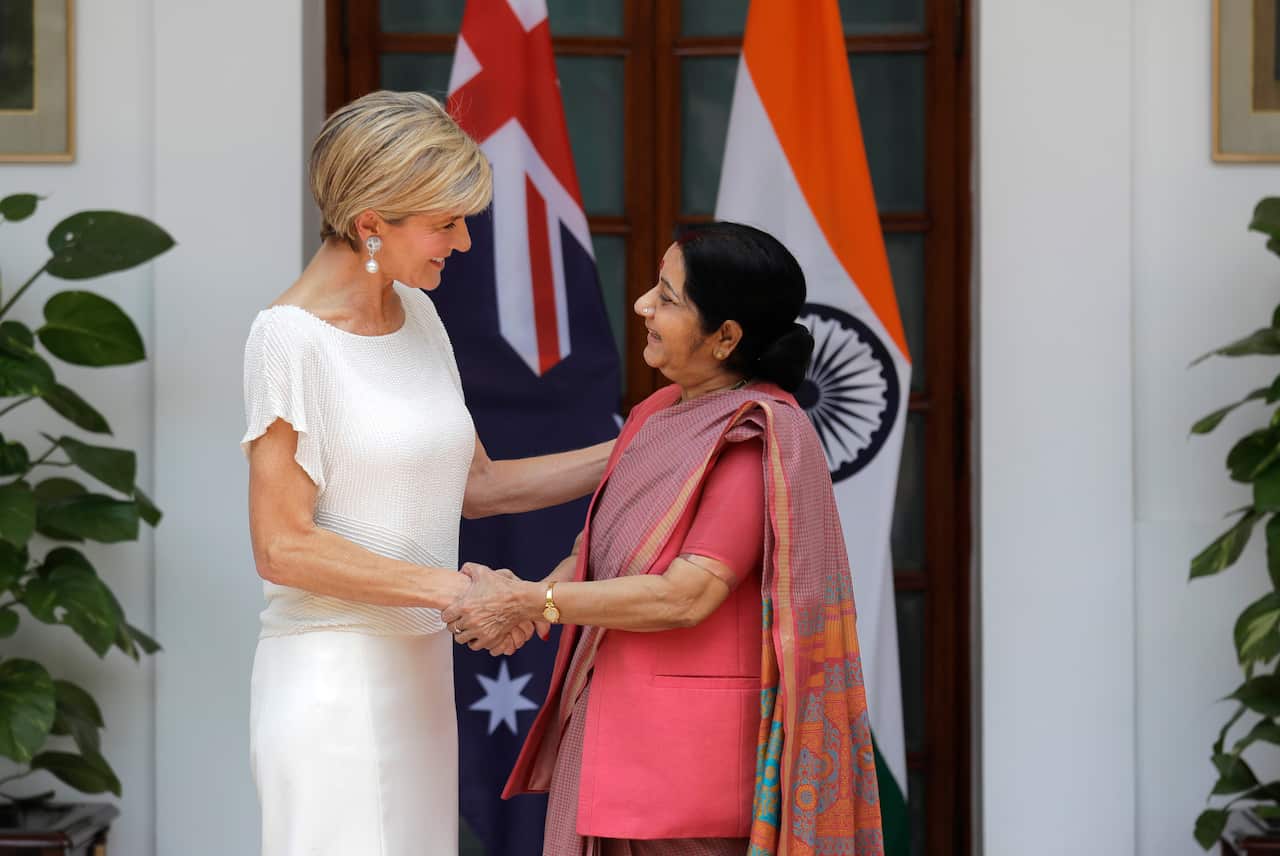 Indian FM Sushma Swaraj