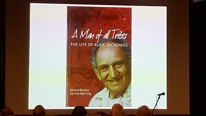 Andrew Jackomos's father, Alick 