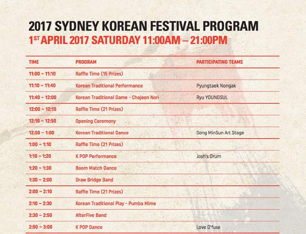 2017 Sydney Korean Festival