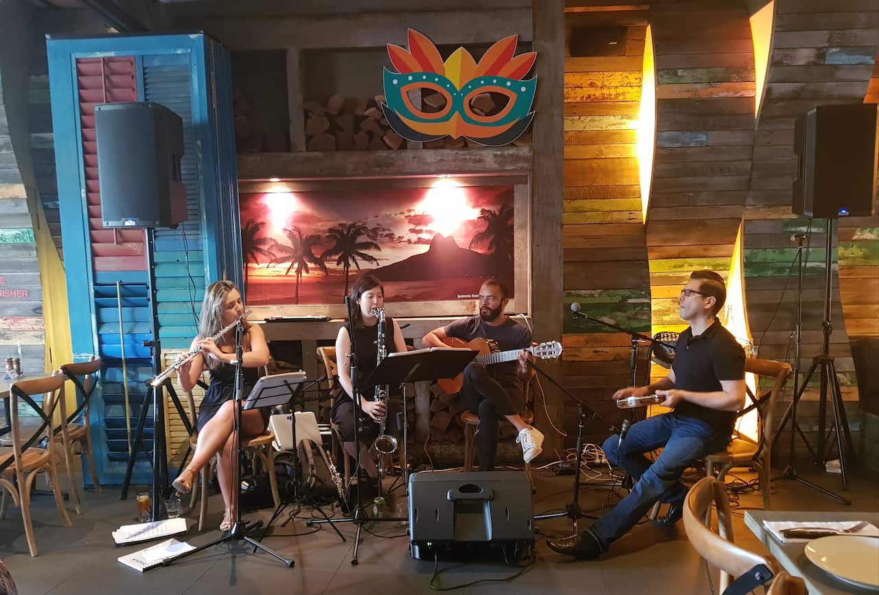 Sydney Choro Club num dos 300 encontros que já fizeram ao longo dos últimos 5 anos