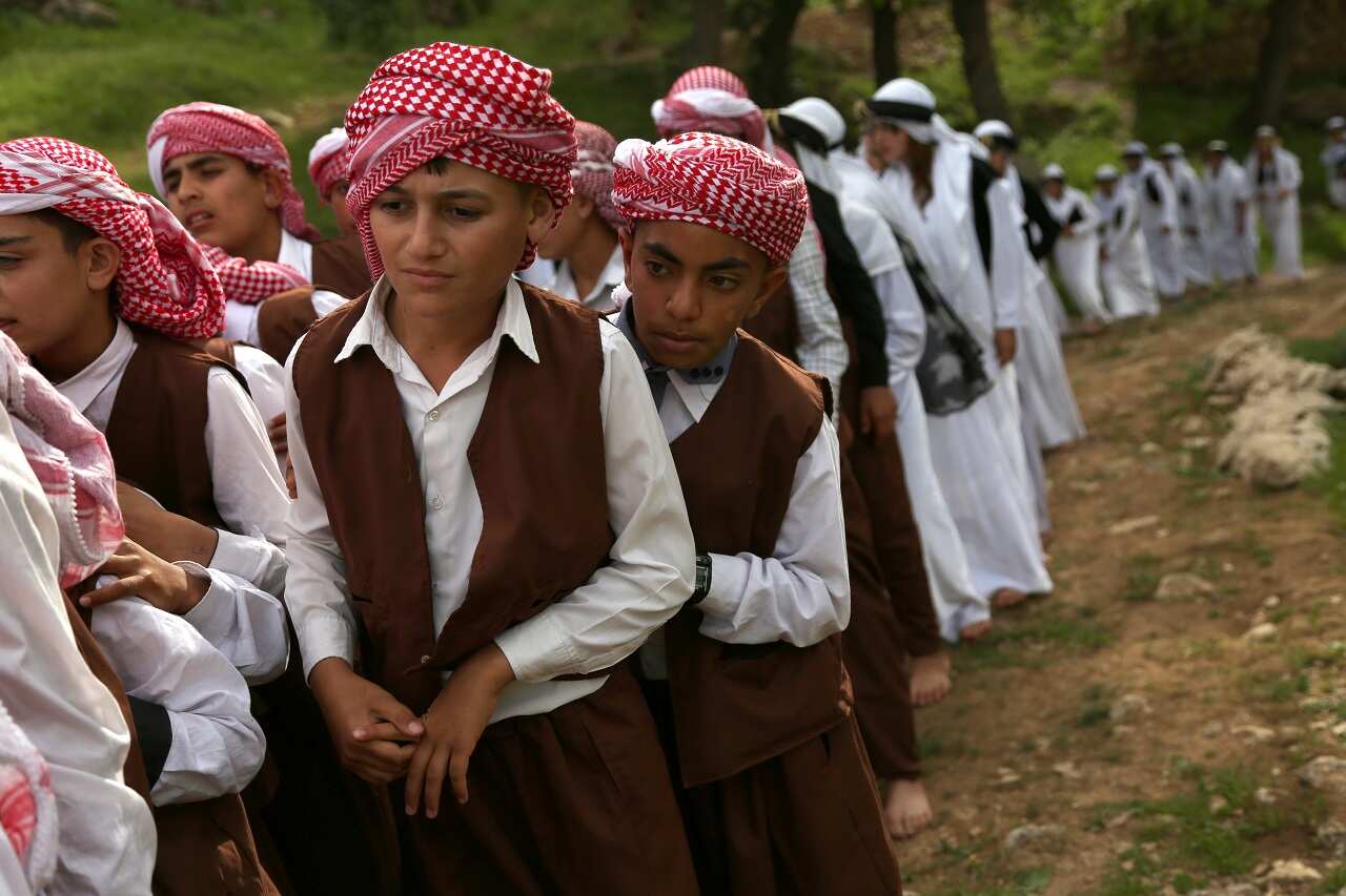 Yazidi boy 
