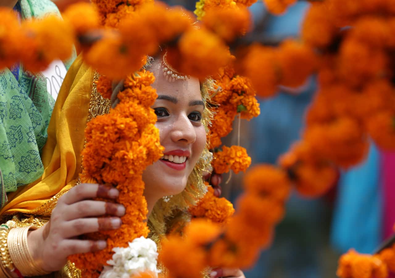 The festival is celebrated during the Saawan month which fadha folk dance of Punjab and sing folk songs dedicated to their husbands or future husbands.